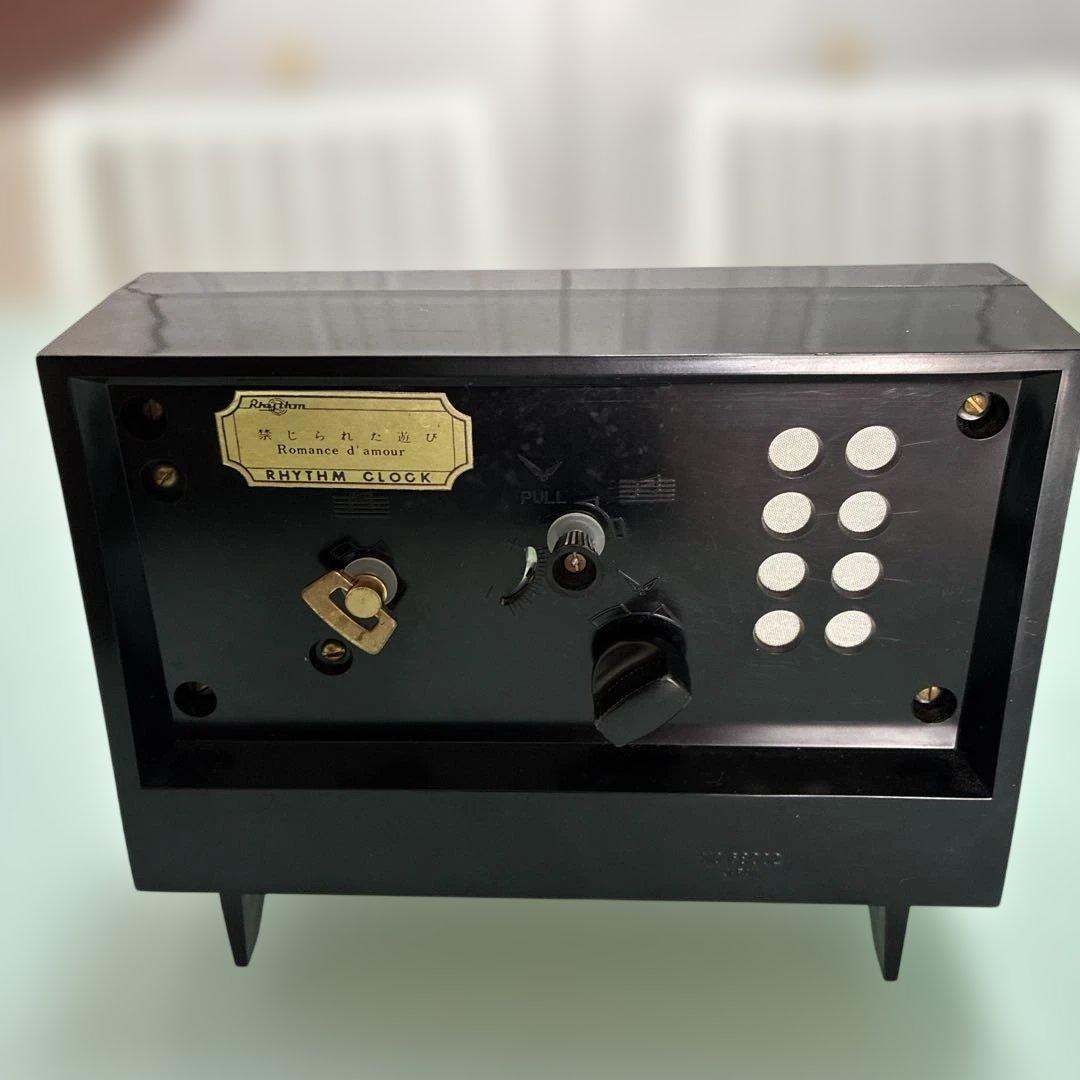 Rythmic Clock レトロ2石手巻き時計　タイマー付き