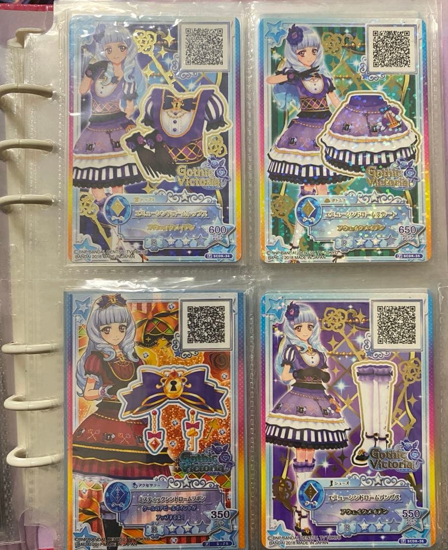 アイカツ　白銀リリィ　ゴシックヴィクトリアまとめ売り