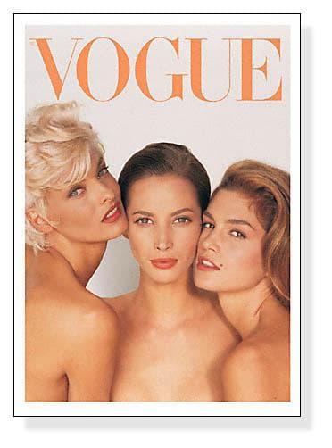 June 1991 /Vogue cover//ヴォーグ/アートポスター