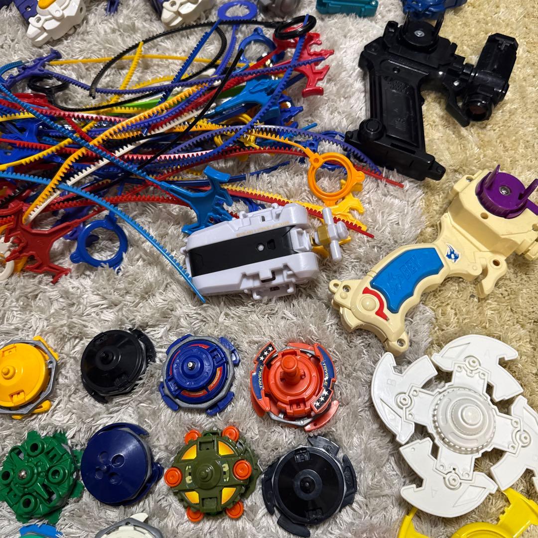 初期　爆転シュートベイブレード　パーツ　大量　まとめ売り　【4471