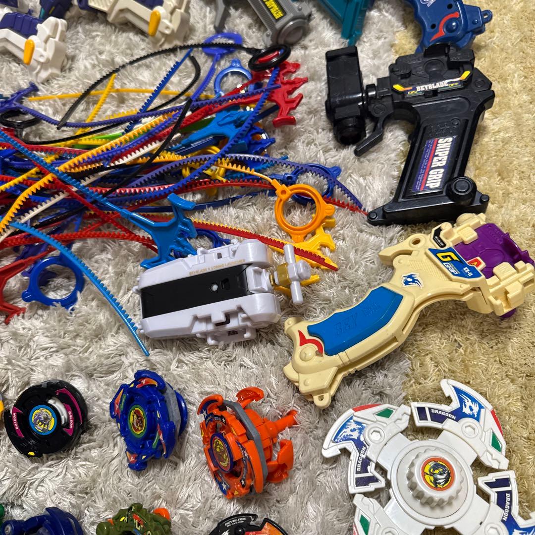 初期　爆転シュートベイブレード　パーツ　大量　まとめ売り　【4471