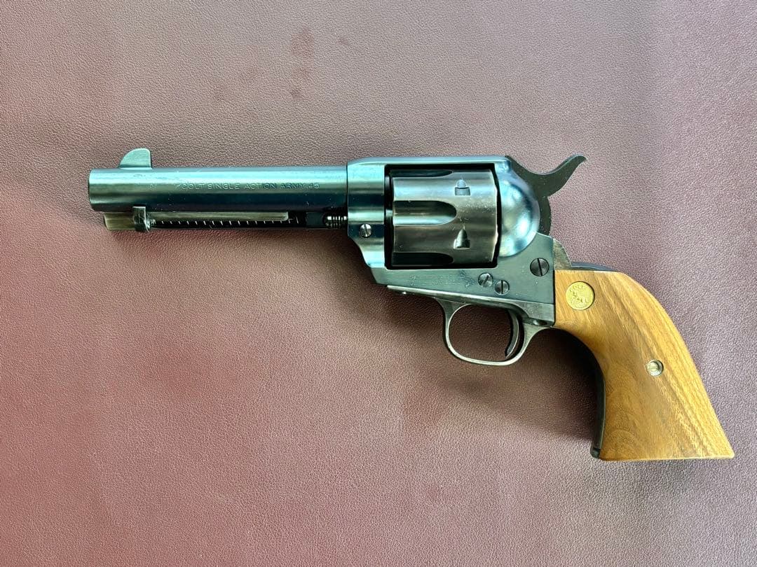 タナカ SAA デタッチャブル HWブルーイング 木製グリップ