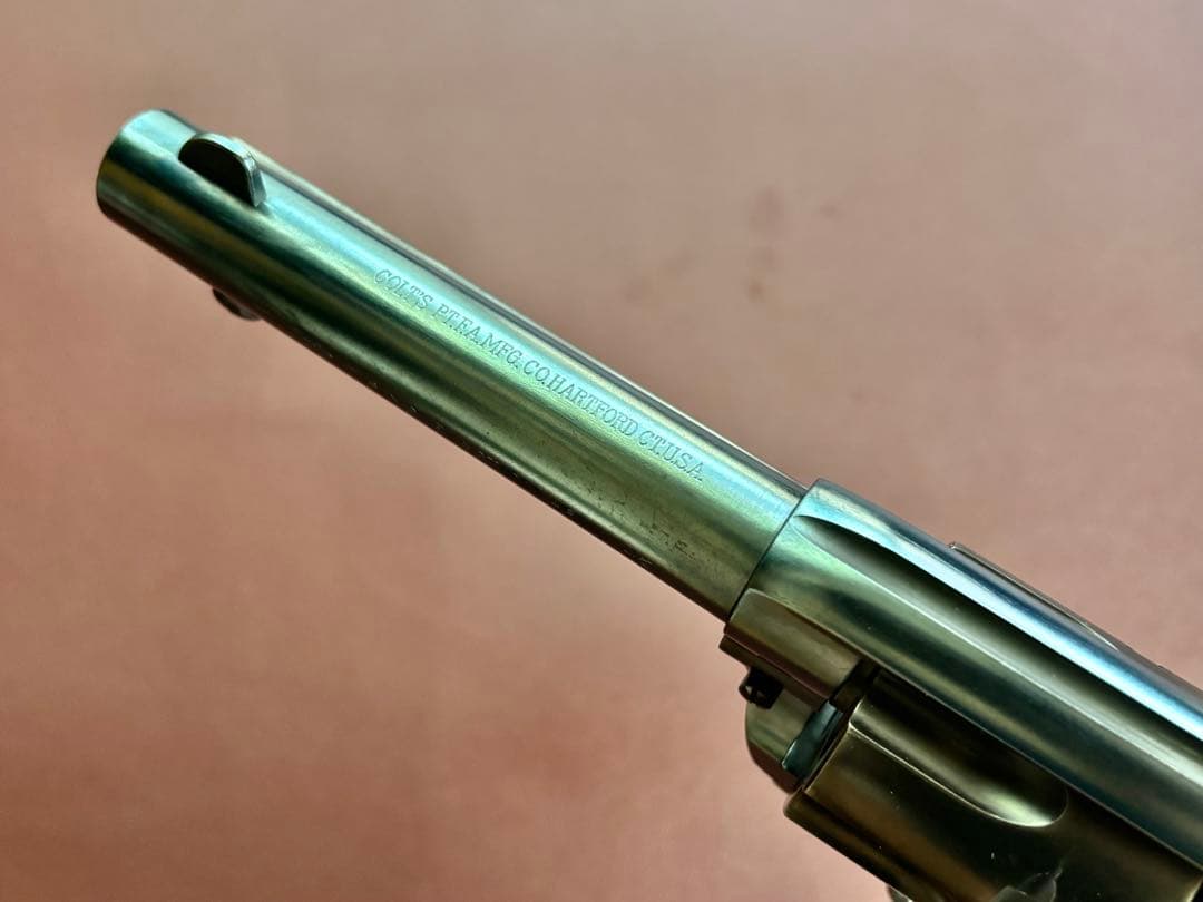 タナカ SAA デタッチャブル HWブルーイング 木製グリップ