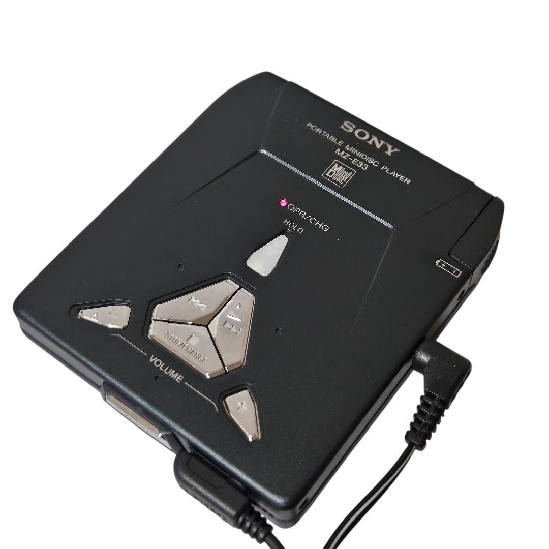 SONY ソニー MD WALKMAN ポータブルMDプレーヤー MZ-E33