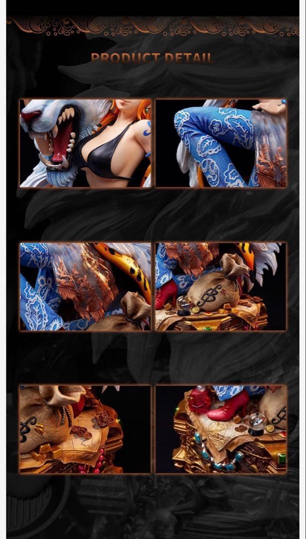 ワンピース　ログコレクション 大型スタチューシリーズ　ナミ