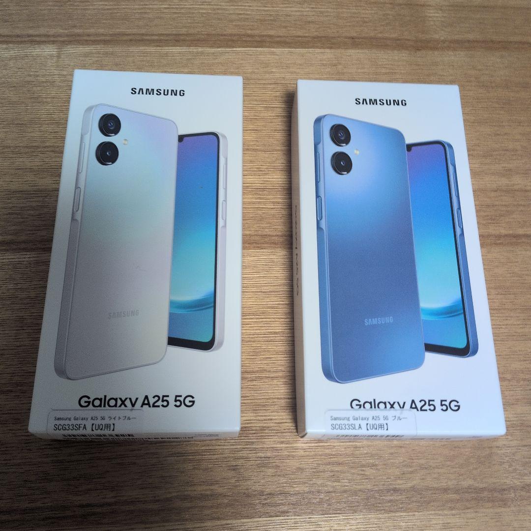 【開通確認済み】Samsung Galaxy A25 5G 64GB 本体　2台