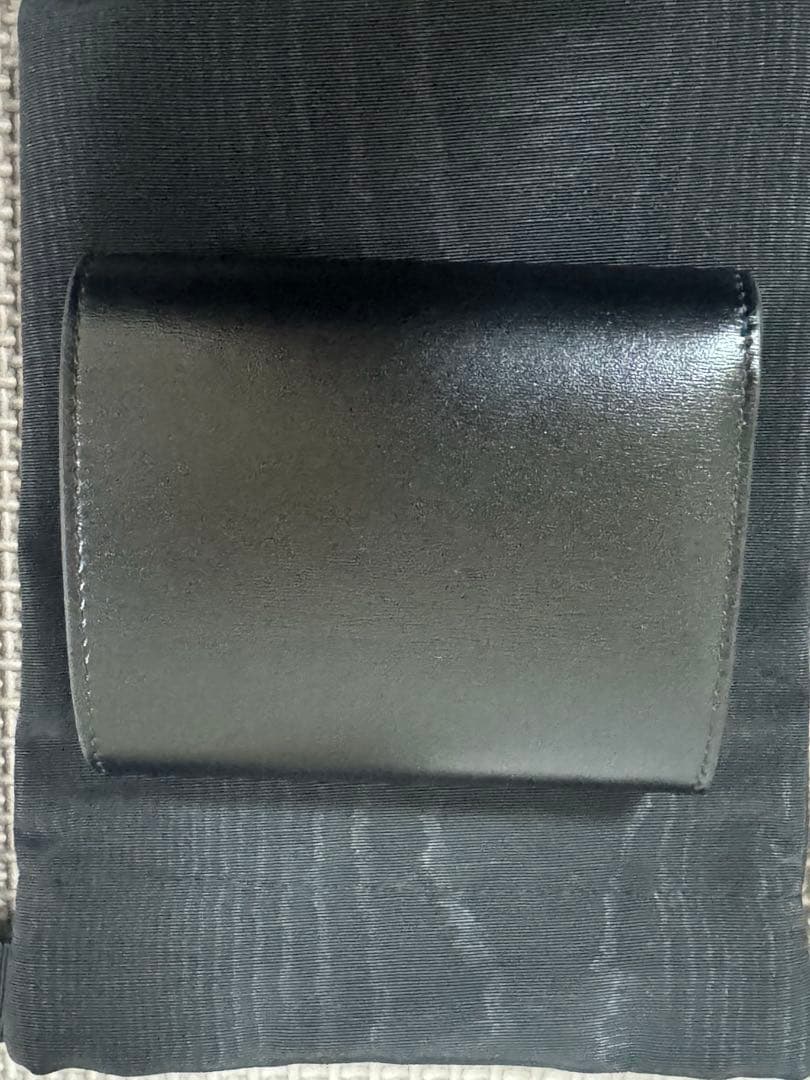 CELINE 三つ折り財布　ブラック