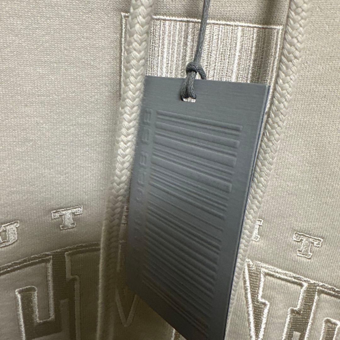 VTMNTS パーカー　ロゴ　刺繍　オーバーサイズ　vetements