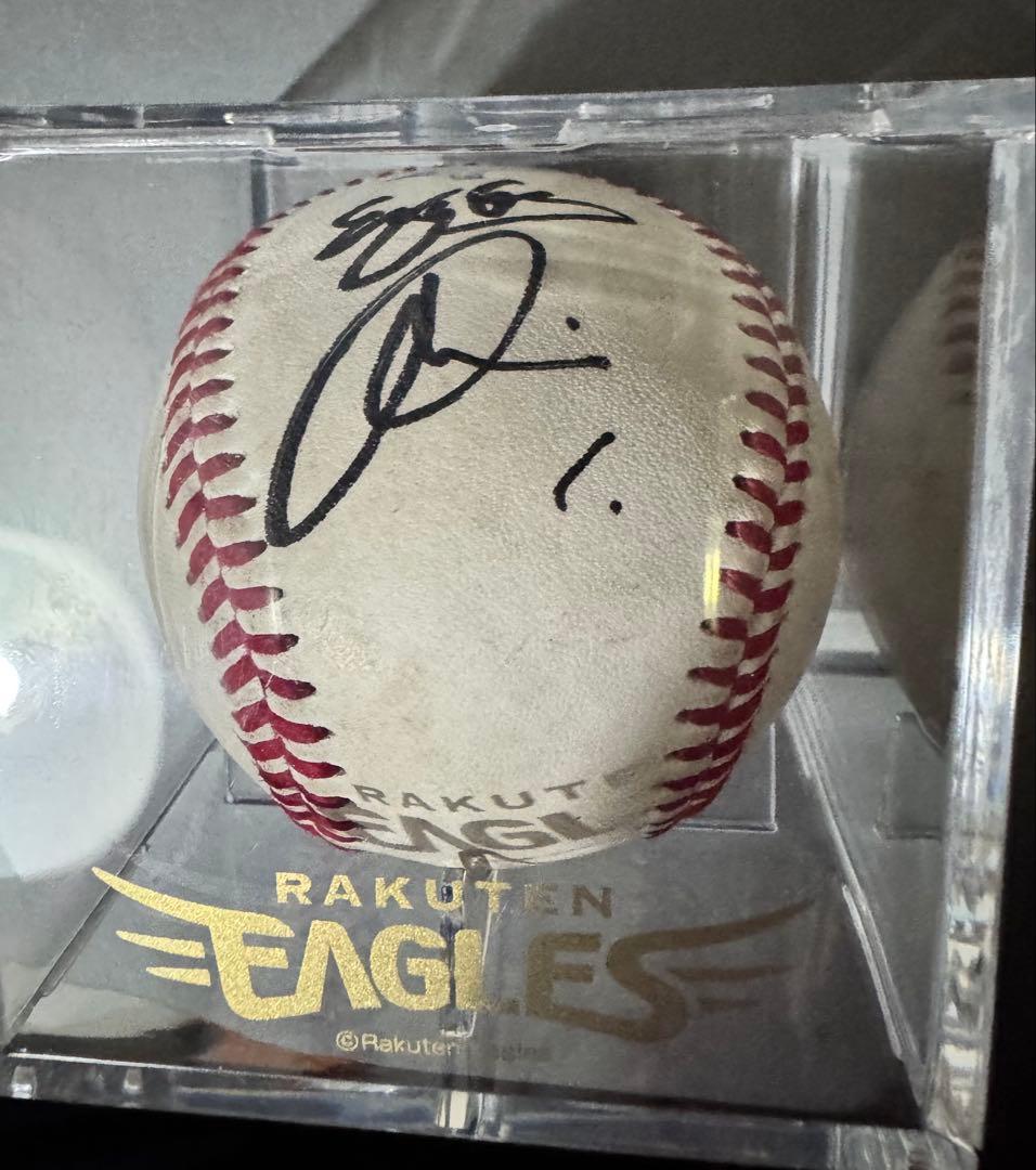 楽天イーグルス　宗山選手　直筆サイン入りボール　4月3日東北開幕試合実使用球