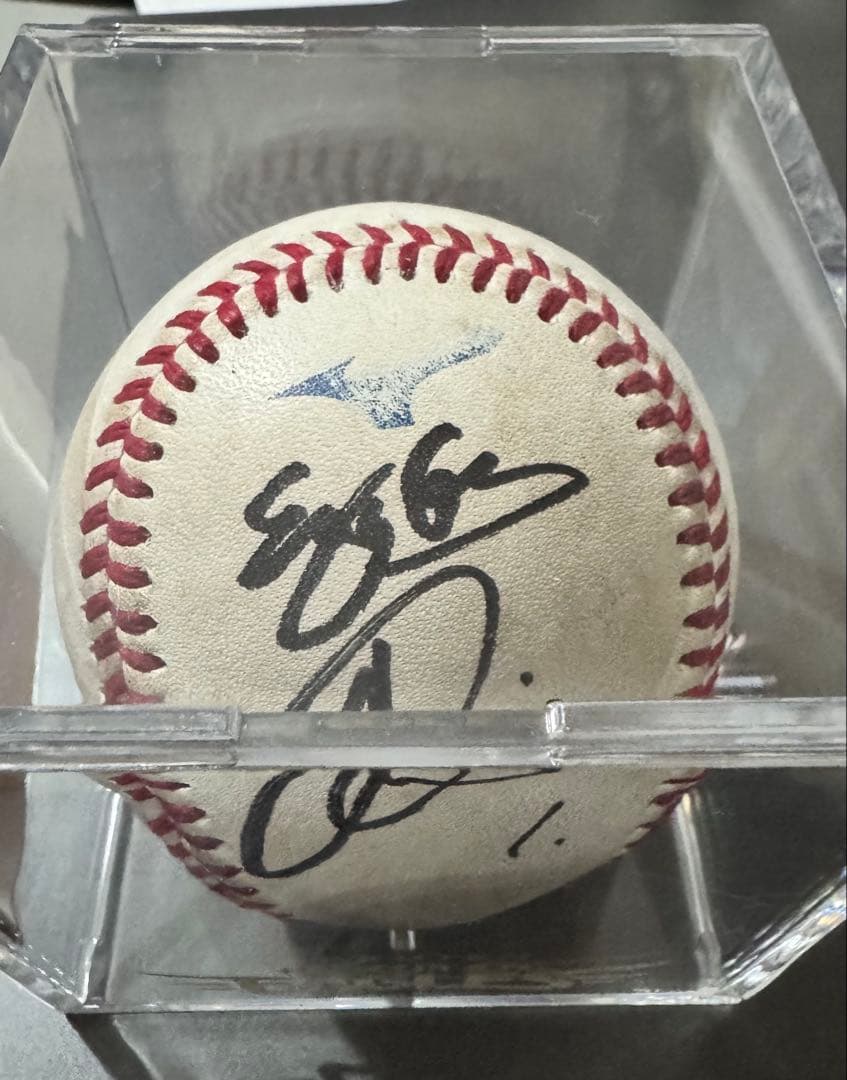 楽天イーグルス　宗山選手　直筆サイン入りボール　4月3日東北開幕試合実使用球