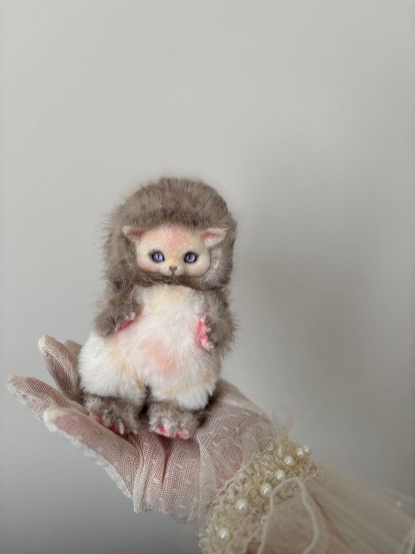 アートドール　No.067こねこ幻獣　羊毛フェルト