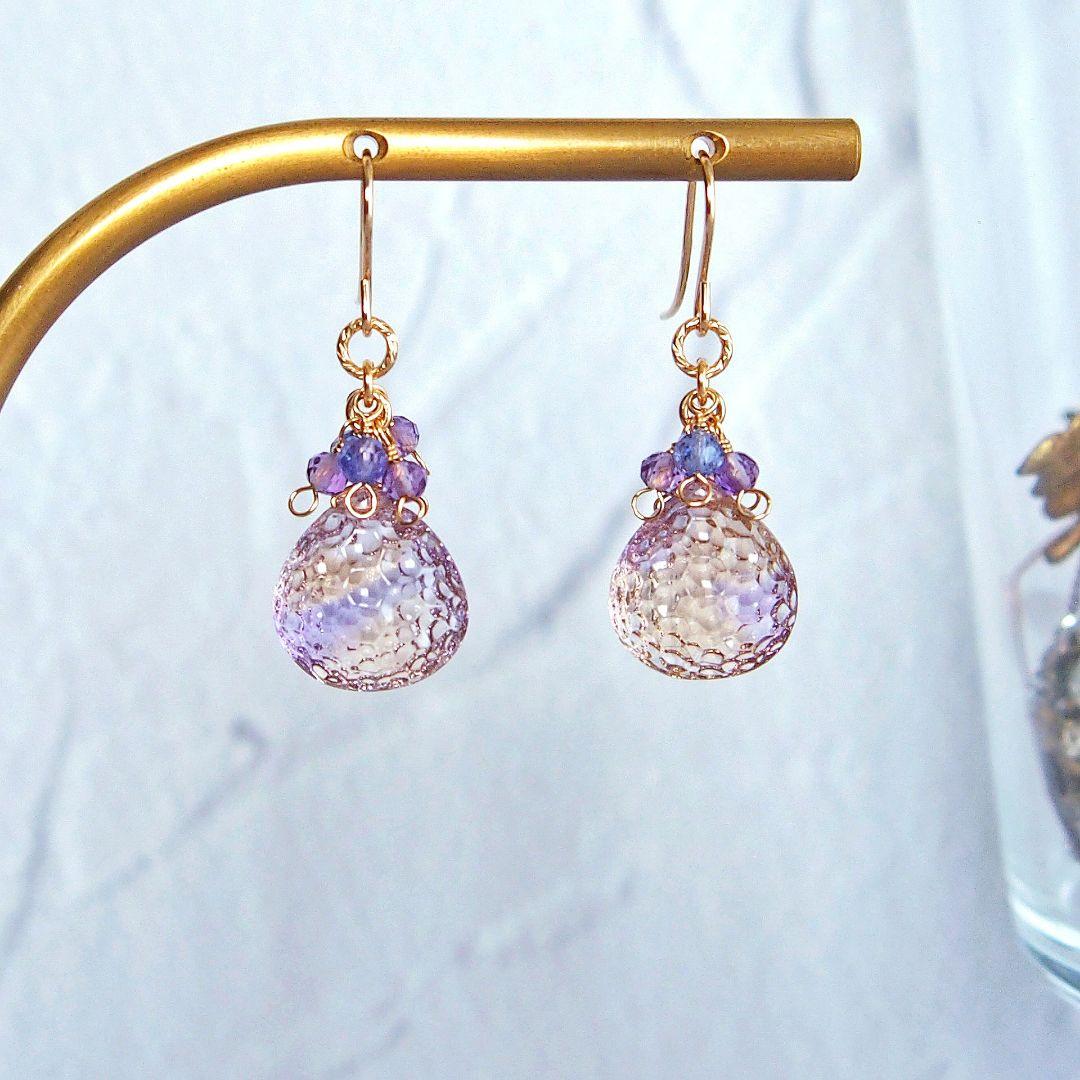 maumaumau様　デュモルチェライトインクォーツ　ブレスレット　A 他4点