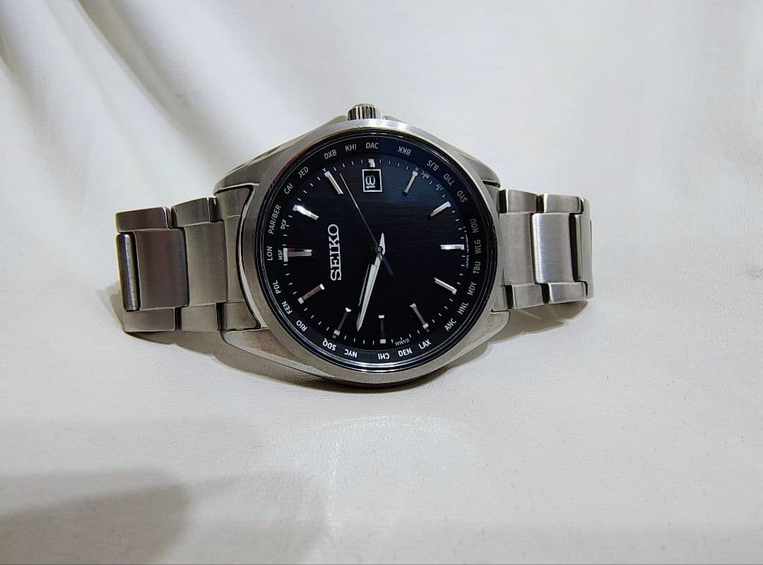 【のり】セイコー　SBTM293　7B75-0AA0　腕時計　電波ソーラー