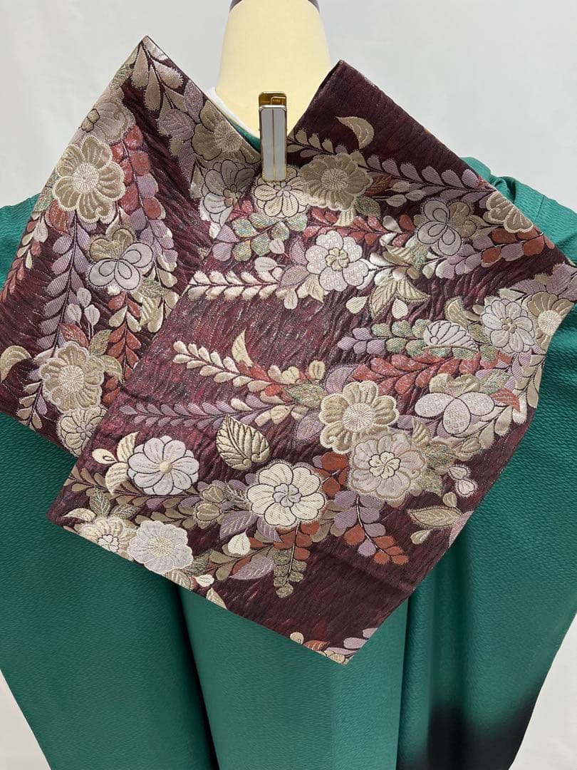 振り袖　フルセット　長襦袢　パーティー　成人式　金彩加工　刺繍入　辻ヶ花　671