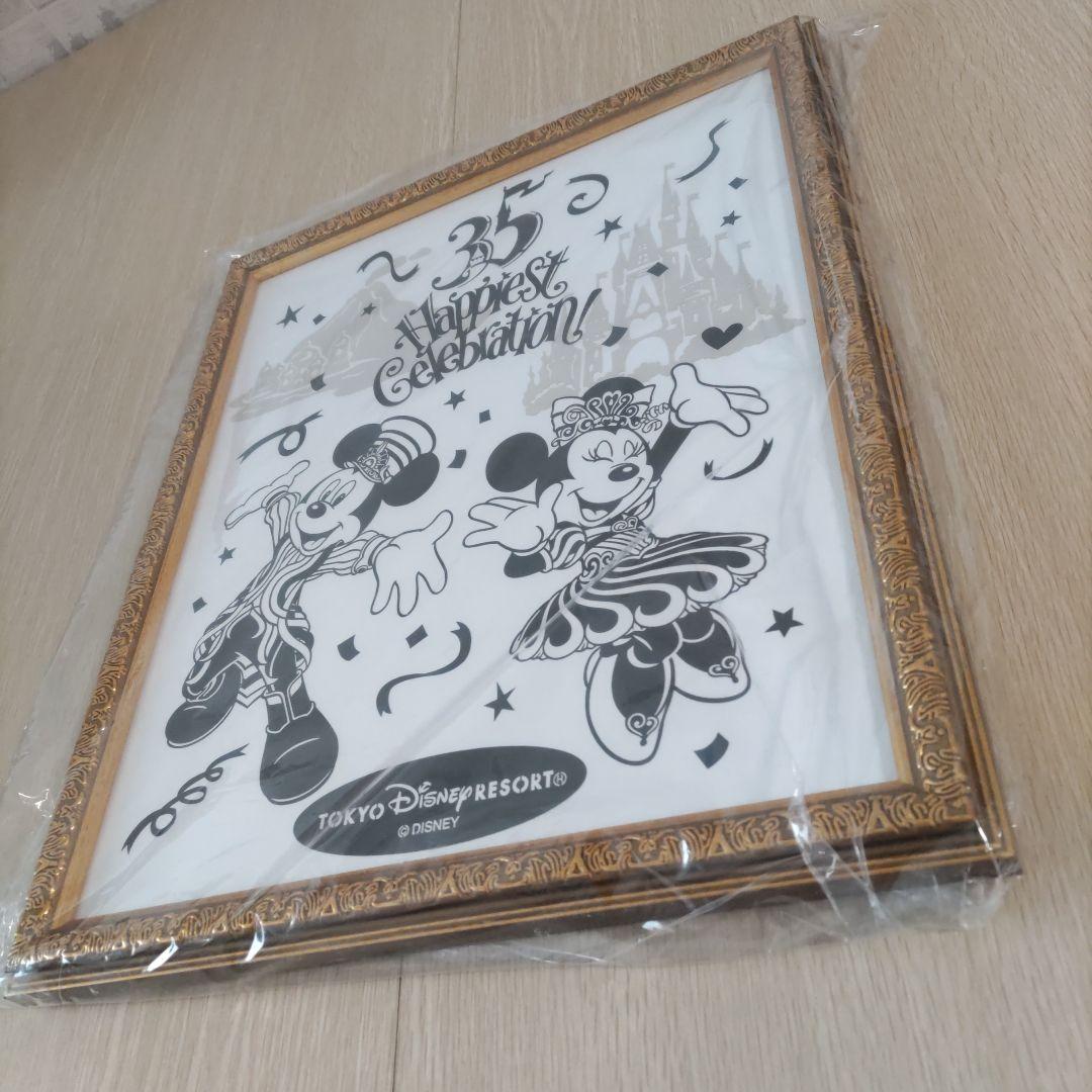 東京ディズニーリゾート 35周年額装品 シルエットスタジオ