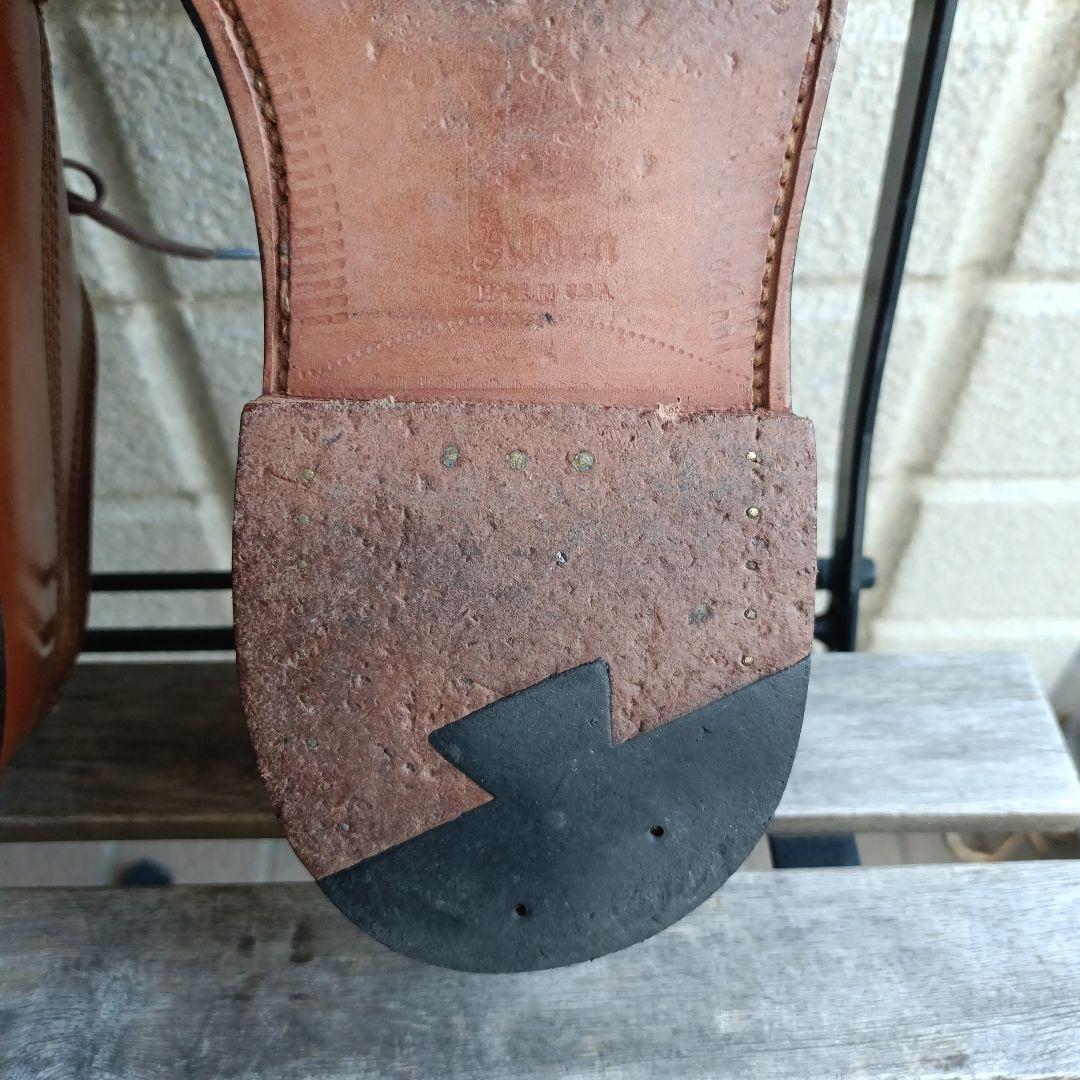 【 Alden 】ATOM CapToe ウイスキー コードヴァン US8D