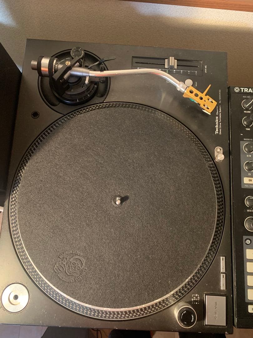 Technics ターンテーブル 2台 + DJミキサー