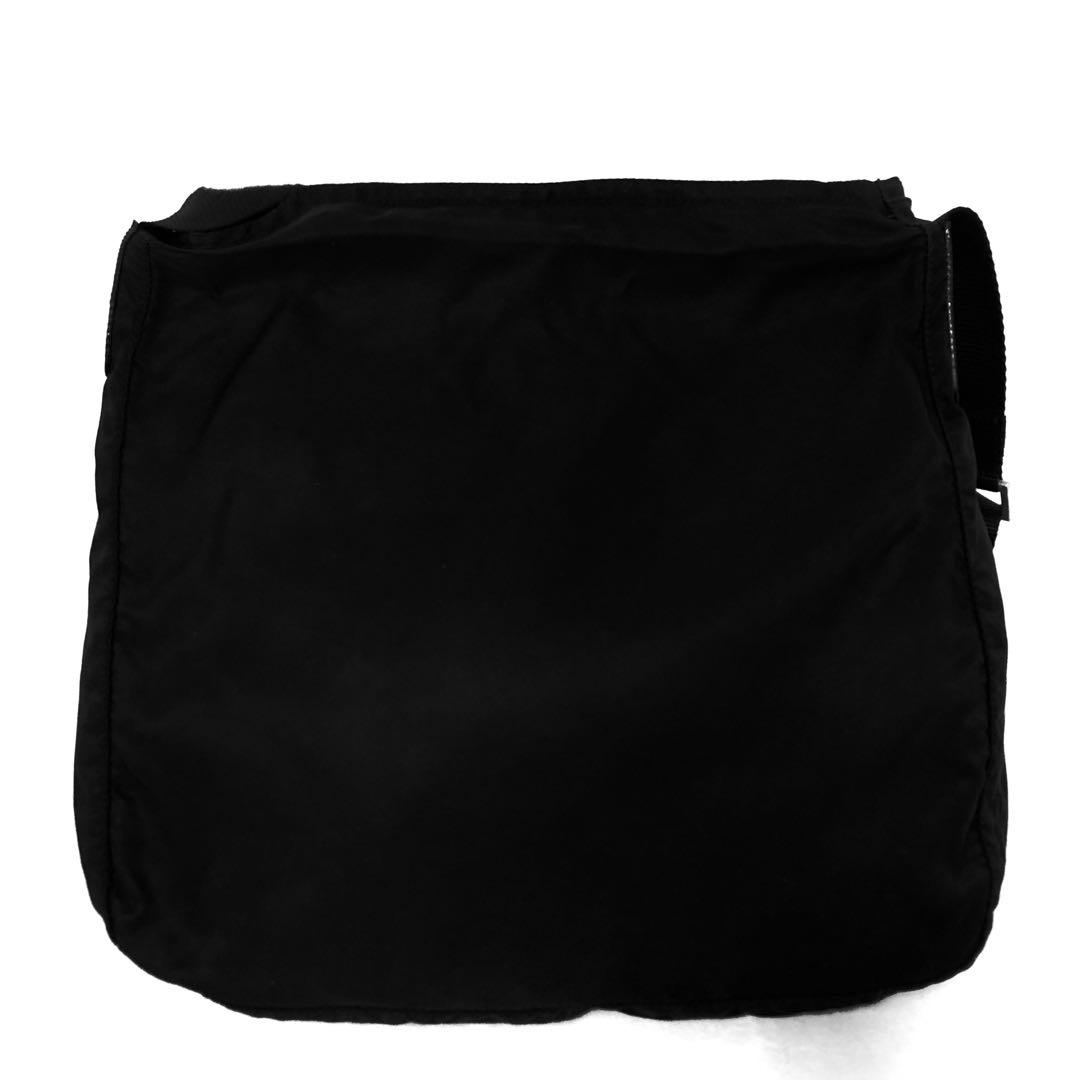 美品　プラダ　PRADA ショルダーバッグ　トートバッグ　黒　ブラック　ナイロン