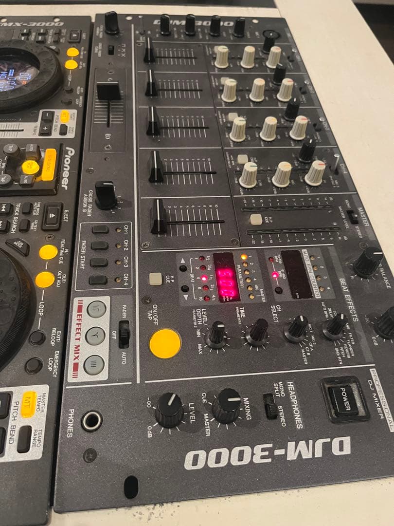 Technics ターンテーブル & Pioneer ミキサー& CDJセット