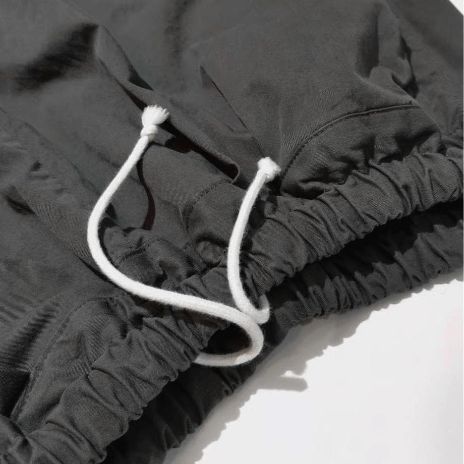 オーディナリーフィッツ✨ゆったりバルーンシルエット コットンボールパンツ スミ黒