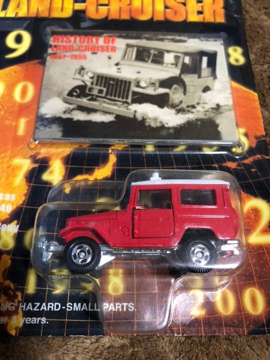 トミカ ヒストリー オブ ランドクルーザー 絶版品