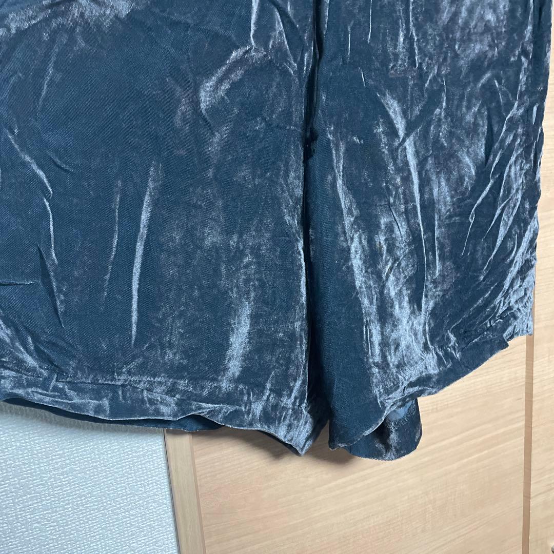 名作AD2008【コムデギャルソン】薄手ベロアペンギンパンツ サルエルアーカイブ