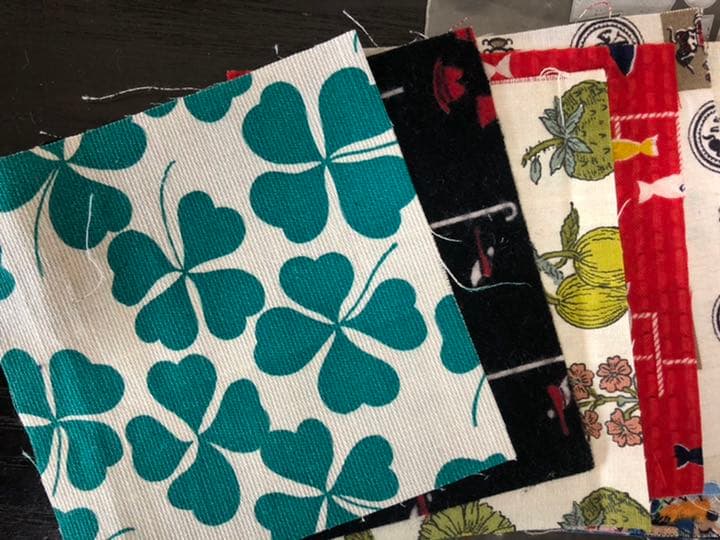 アンティーク実物生地柄 見本 クリエイター、デザイナーさま向き