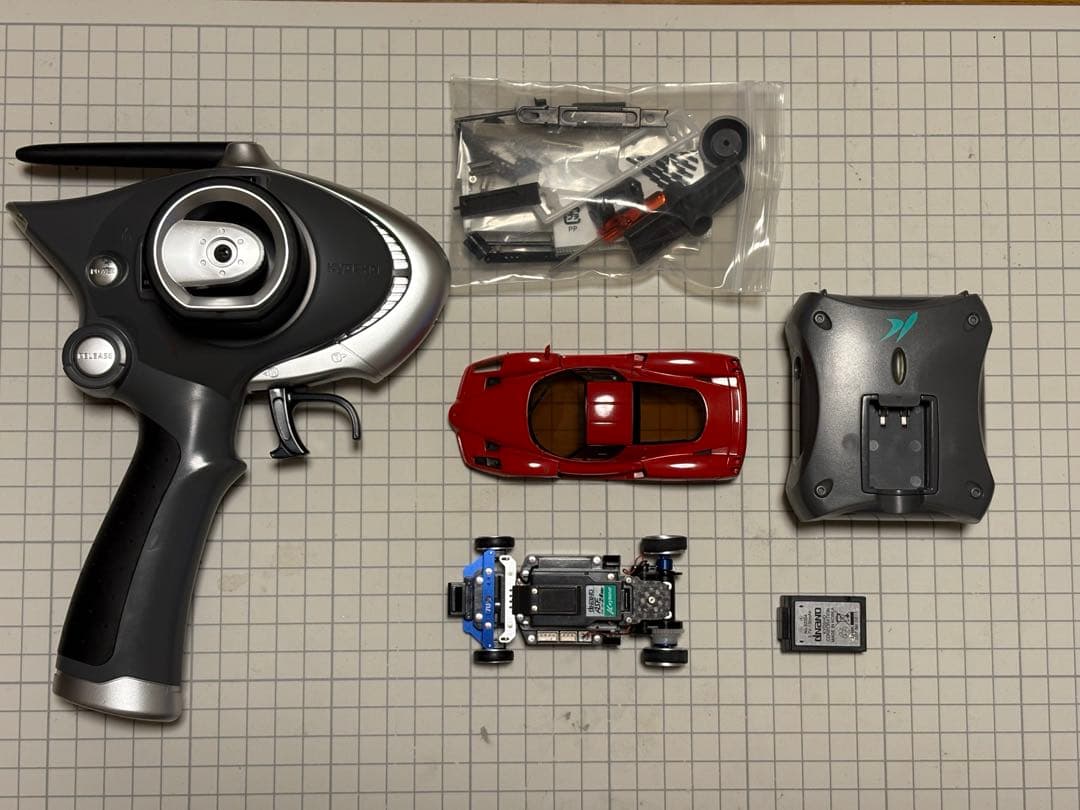 京商　dnano オプション付きシャーシ　スターターパックのセット