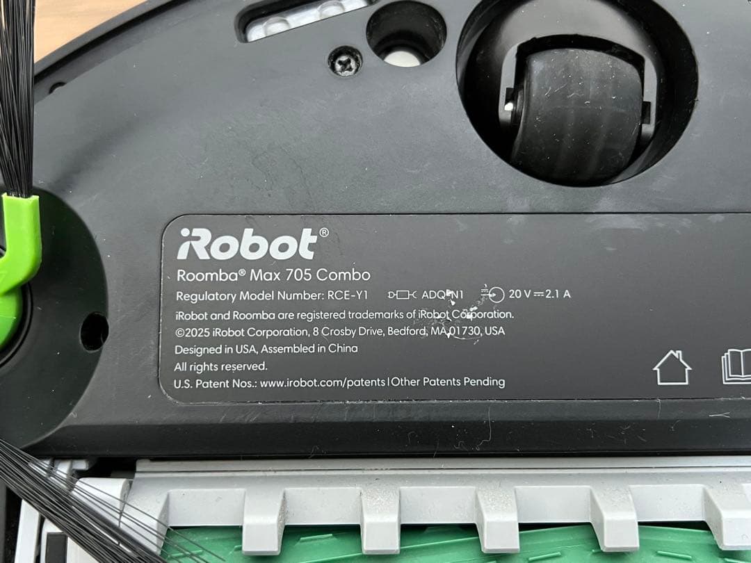 ルンバ Roomba Max 705 Combo ロボット + AutoWash