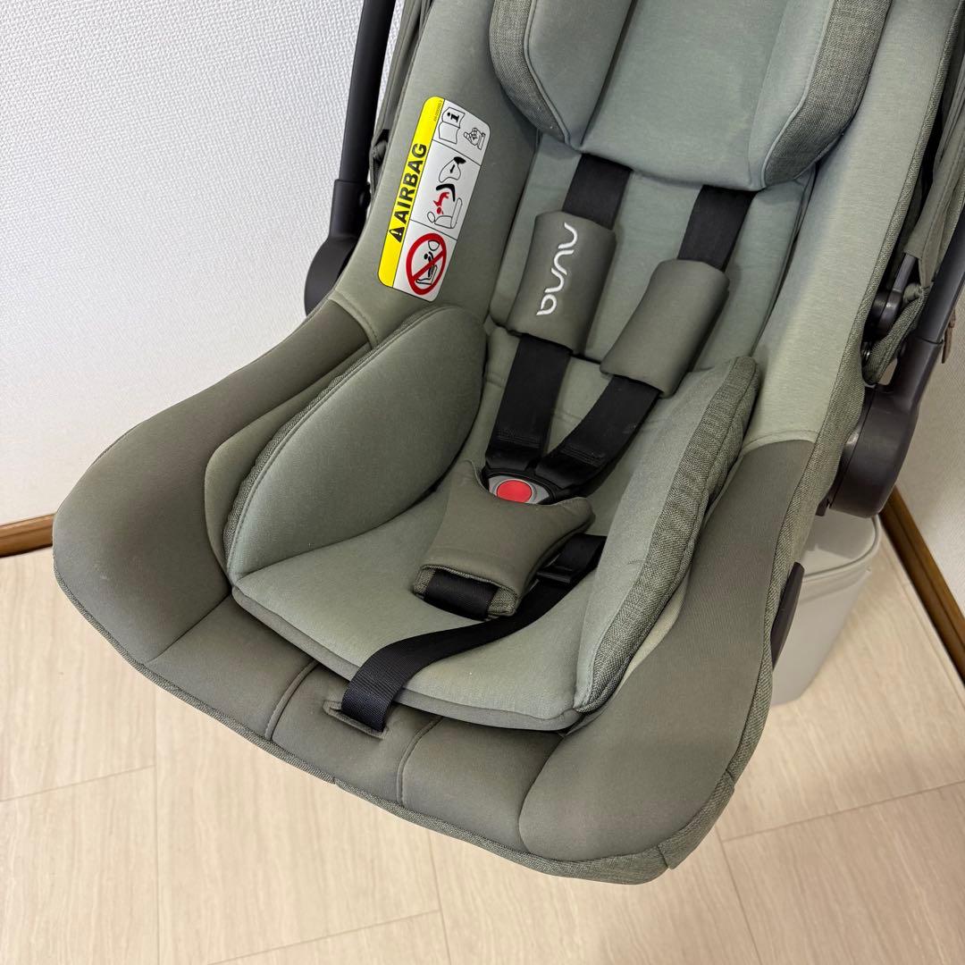 【極美品】現行モデルnuna ヌナトラベルシステムセット　pipa next