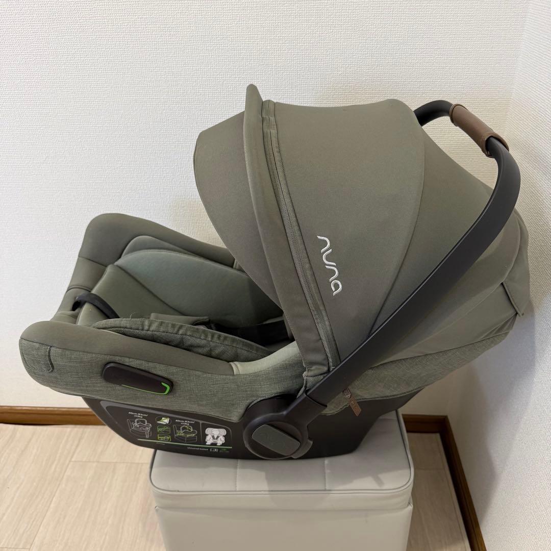 【極美品】現行モデルnuna ヌナトラベルシステムセット　pipa next