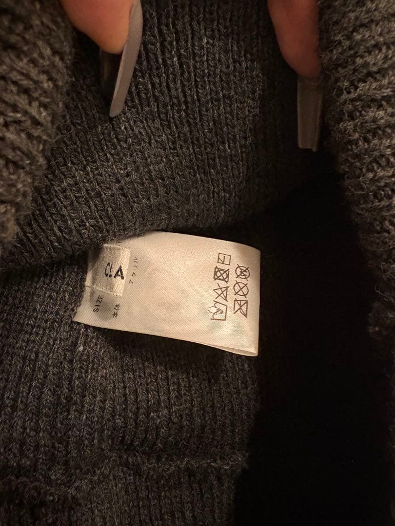 CLANE MUFFLER KNIT CAP ŸL 完売品