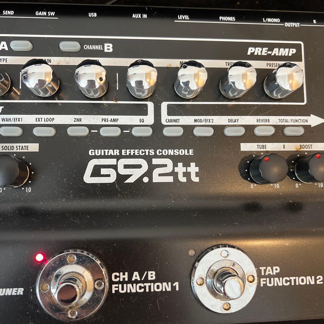 zoom g9.2tt （ズーム） マルチエフェクターハードケース付き