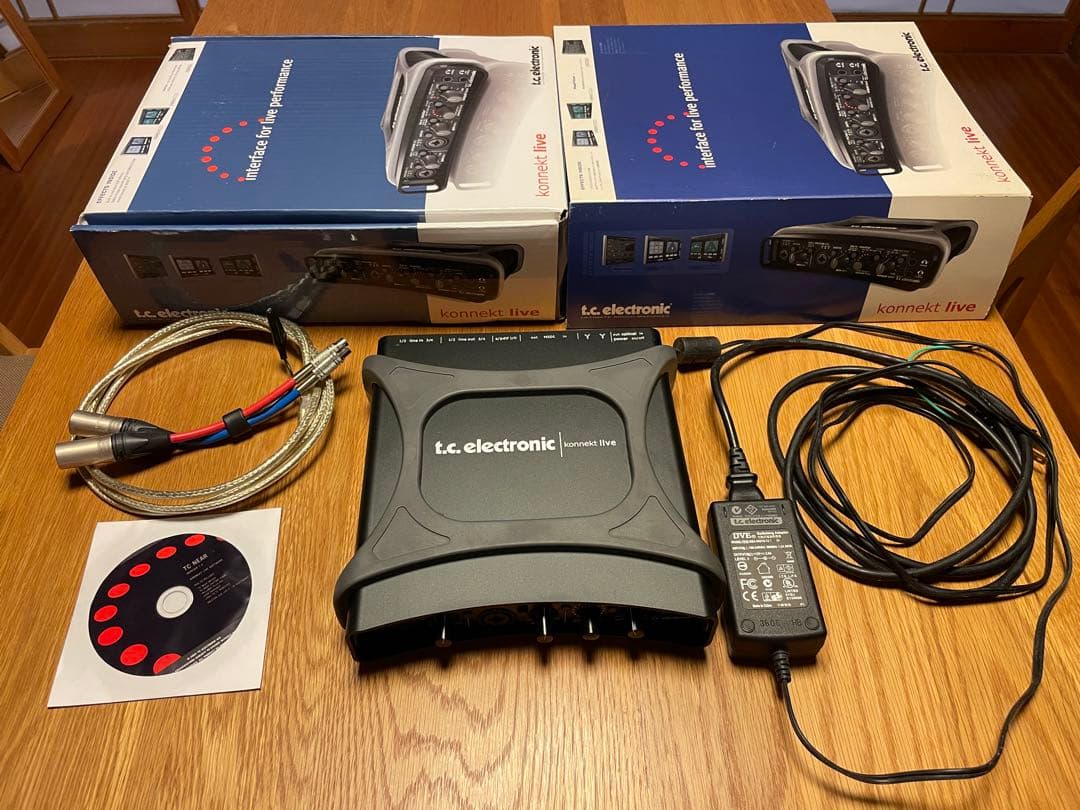 TC Electronic Konnekt Liveオーディオインターフェイス