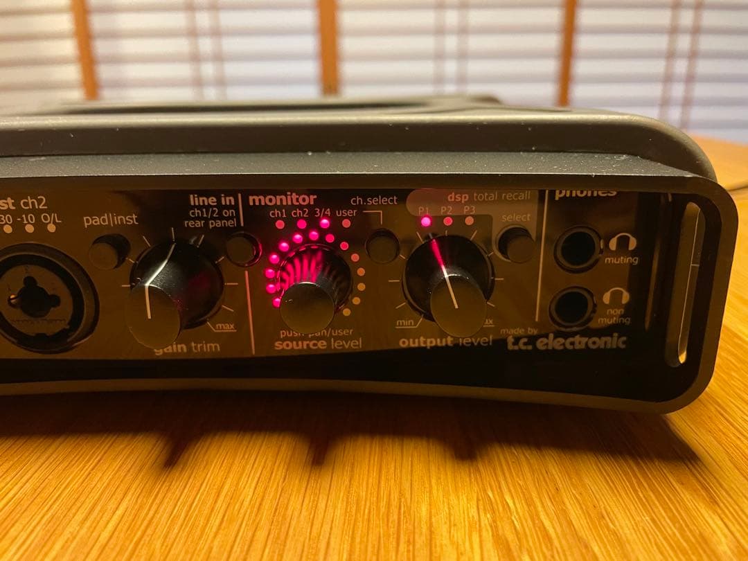 TC Electronic Konnekt Liveオーディオインターフェイス