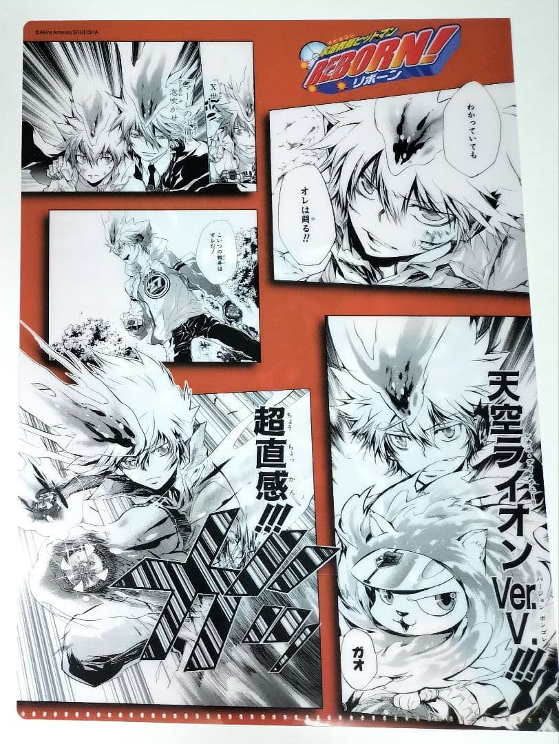 リボーン 沢田綱吉 原作 クリアファイル ジャンプショップ