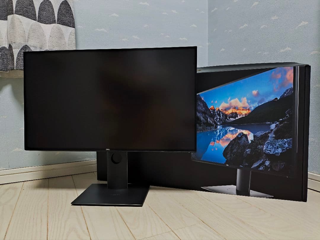 Dell U2720QM 27インチ 4Kモニター 箱・付属品 完備