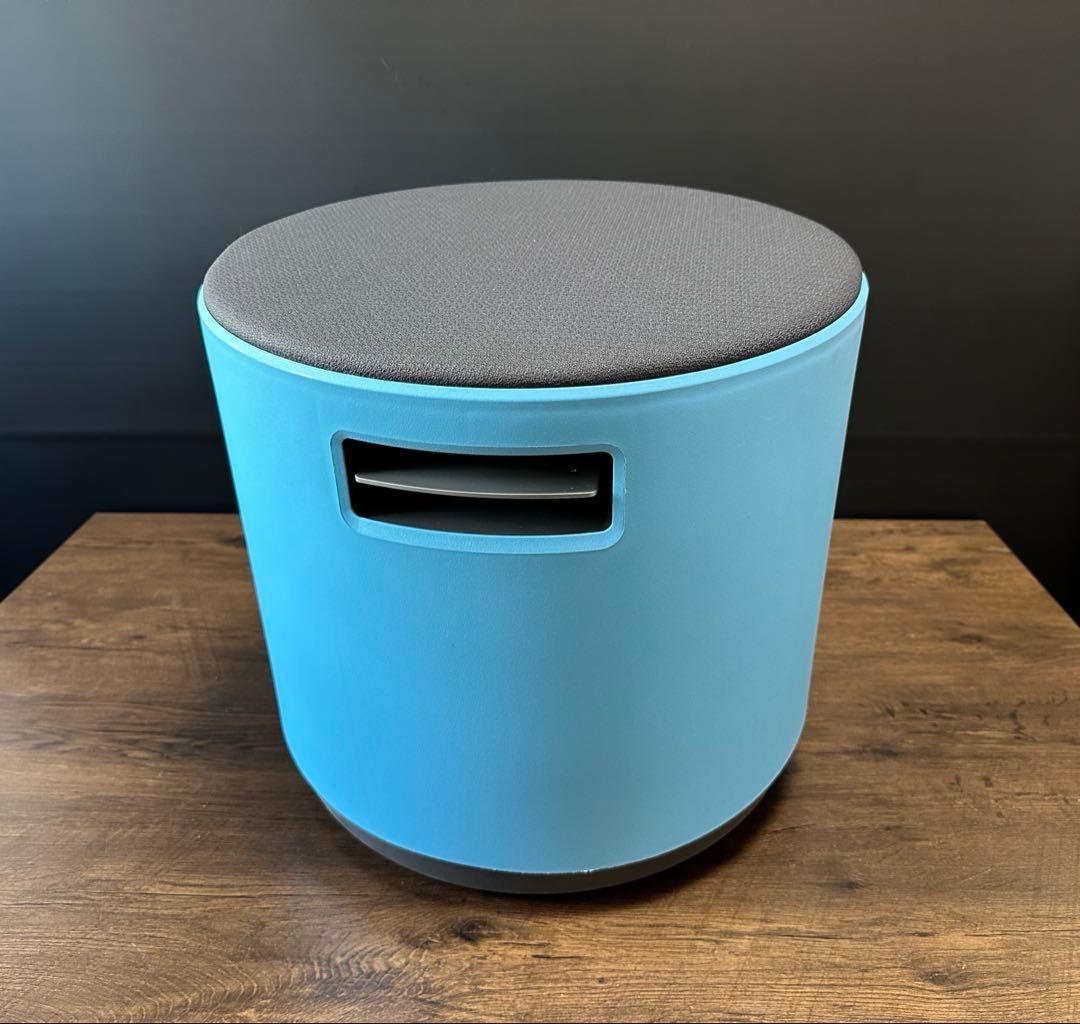 Steelcase 昇降スツール Turnstone Buoy ブルー
