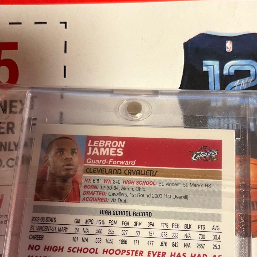 NBA TOPPS Chrome 04 Draft Pick #1 レブロン