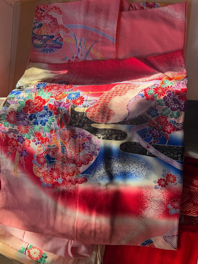 七五三 正絹着物2セット 7歳 3歳