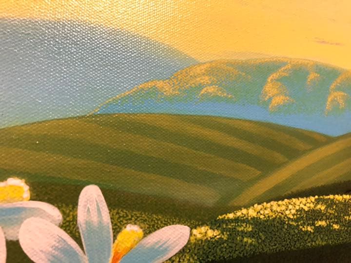 ディズニーファインアート キャンバス 限定 ミッキー&ミニー