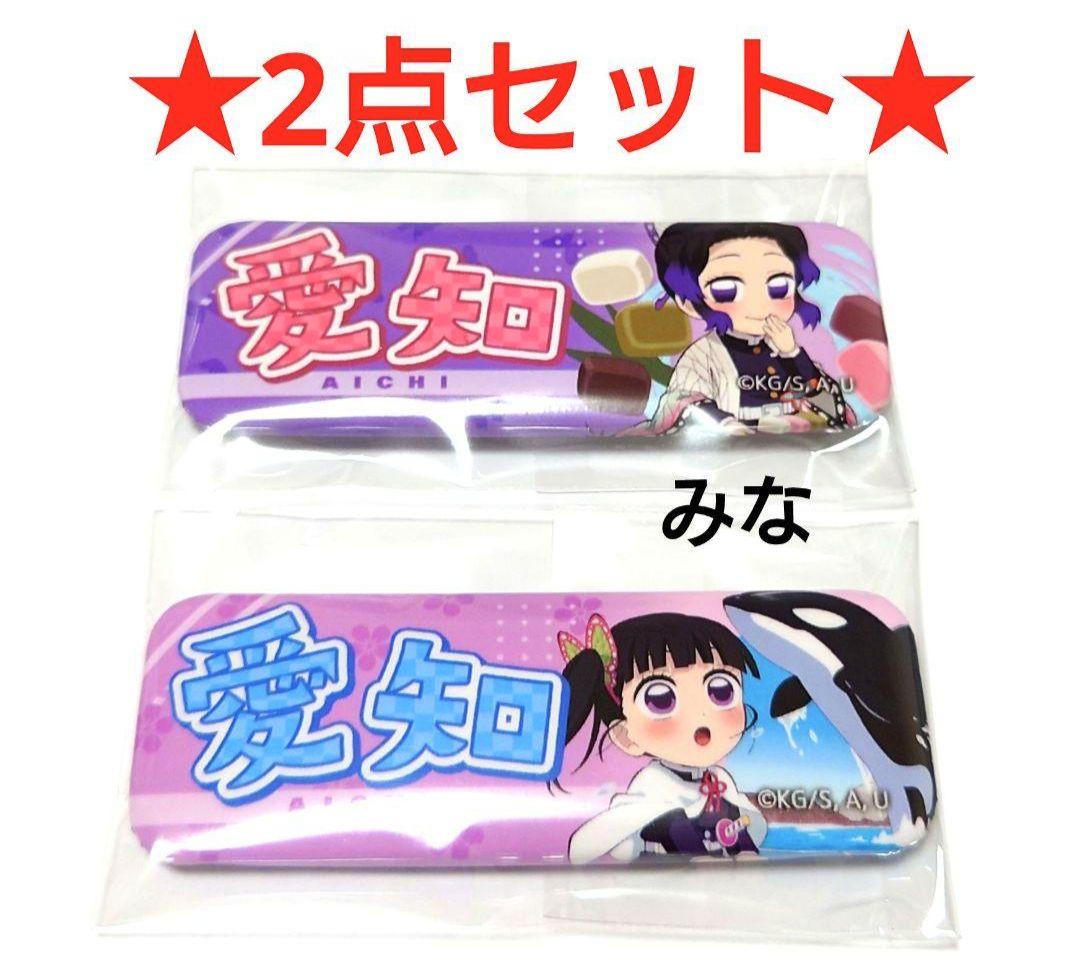 鬼滅の刃 全集中展 ご当地 愛知 缶バッジ しのぶ カナヲ ④