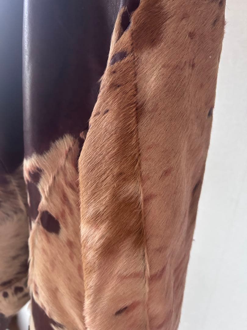 5351 r 最高級　ハラコ　レザージャケット