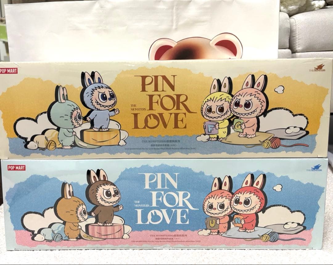 【新品未開封】ラブブ PIN FOR LOVE アソートボックス2箱セット