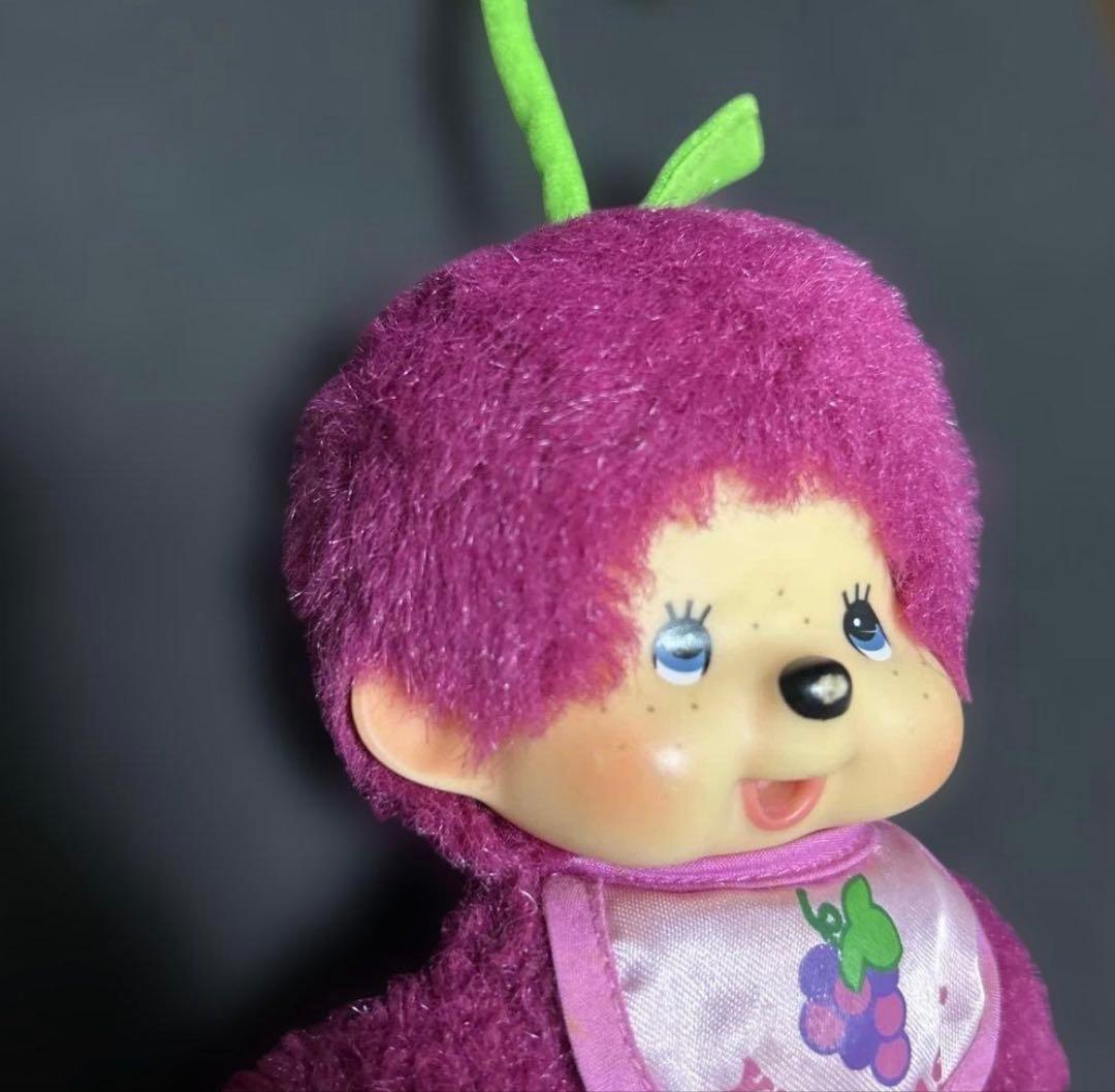 モンチッチ　ぶどう　山梨 セキグチ　ぬいぐるみ　ご当地　フルーツ　レア