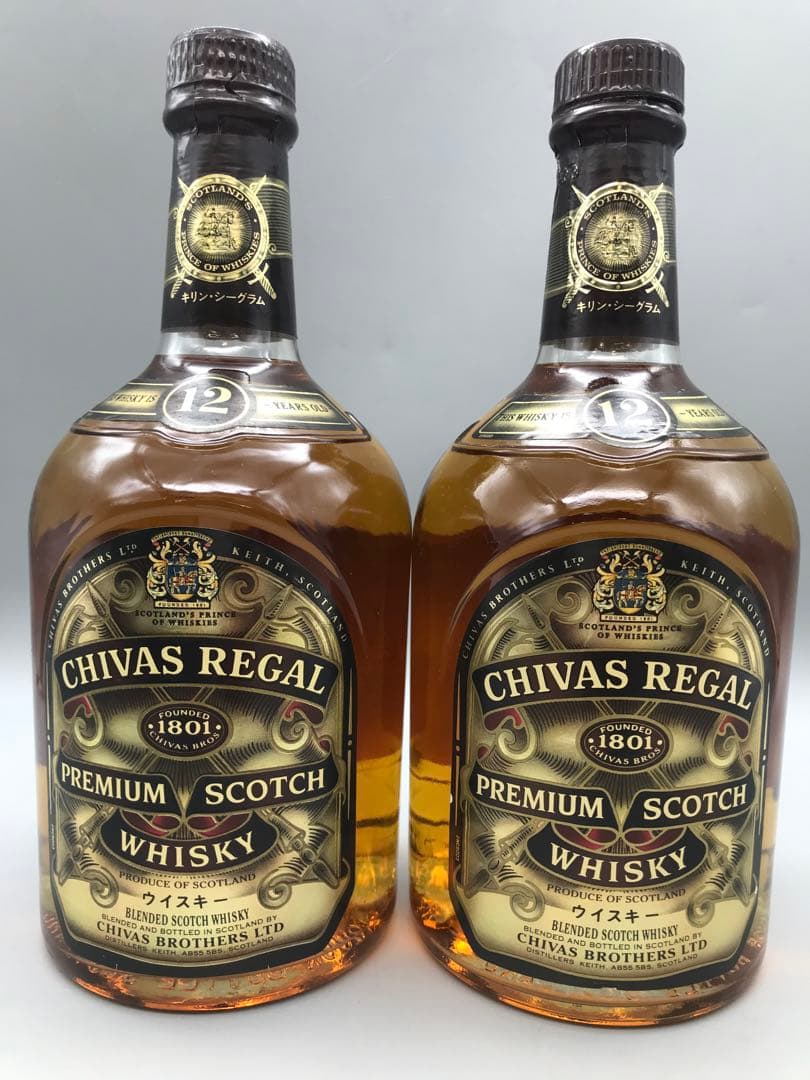 432[未開栓]CHIVAS REGAL 12年 3本セット