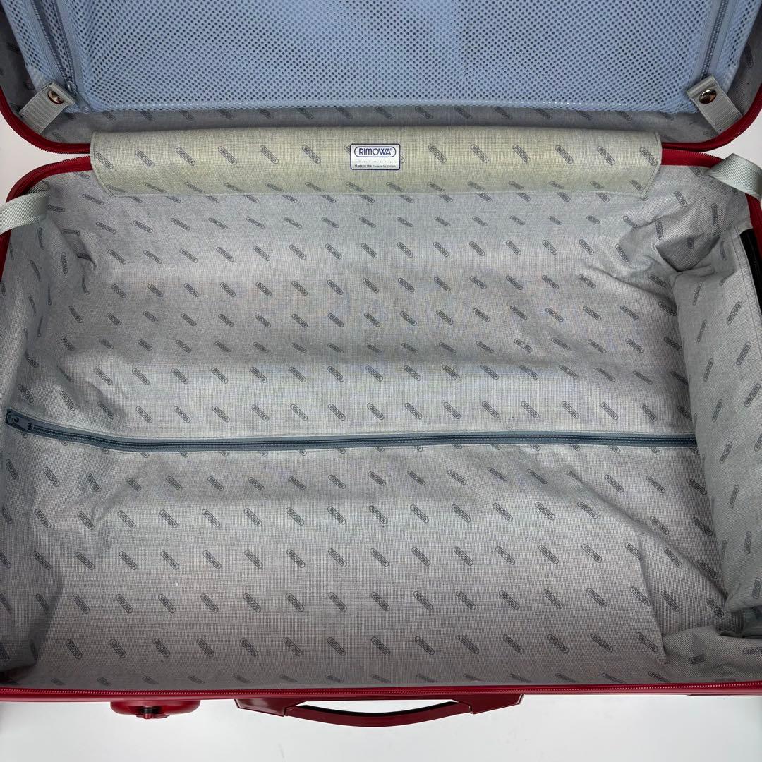 リモワ サルサ 82L キャリー スーツケース マット加工 レッド 2輪 大容量