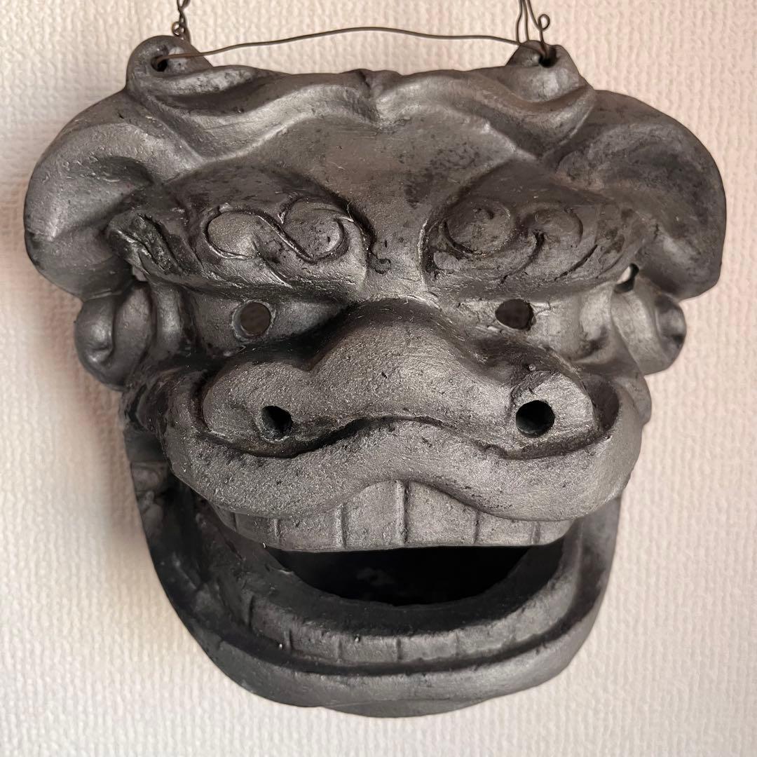 獅子舞　獅子頭　魔除け 厄除け　瓦