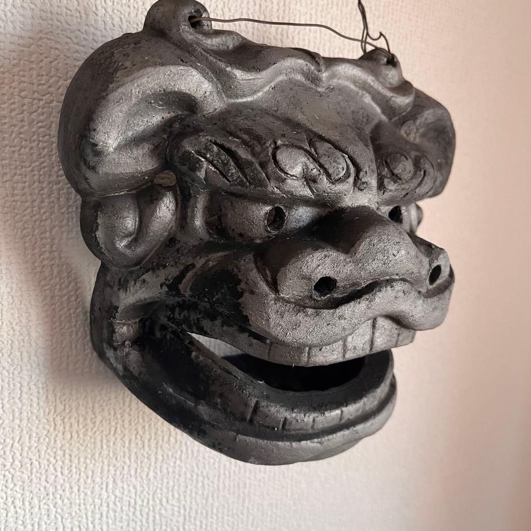 獅子舞　獅子頭　魔除け 厄除け　瓦