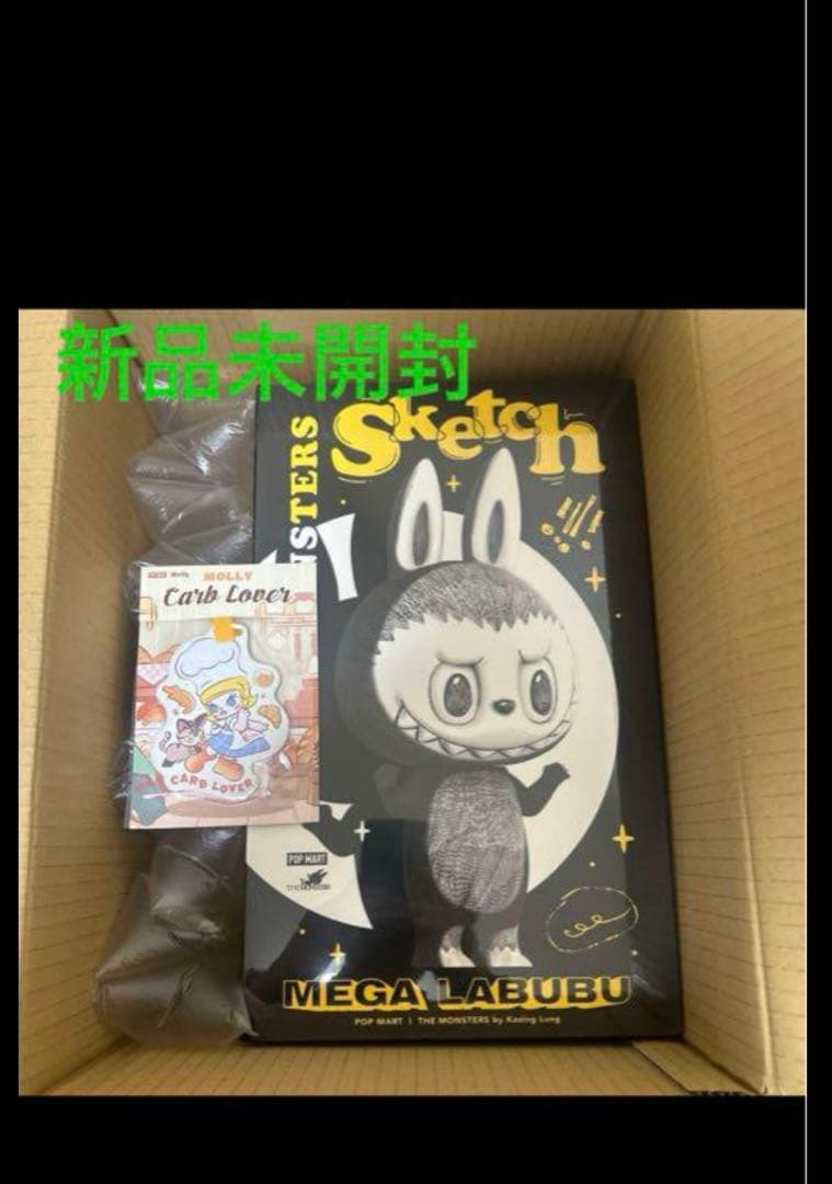 MEGA LABUBU 400% Sketch 新品未開封